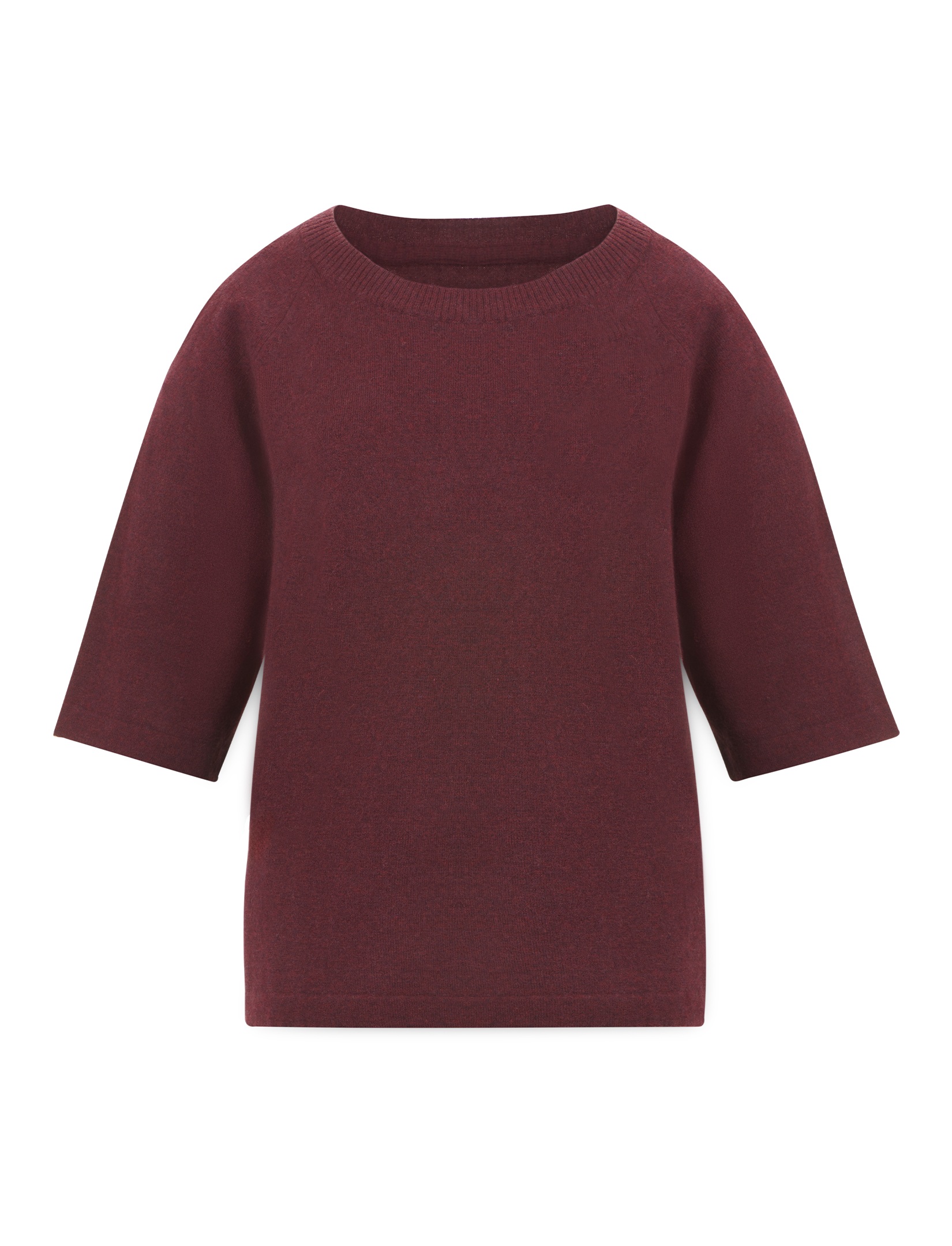 Women's merino wool boxy sweater