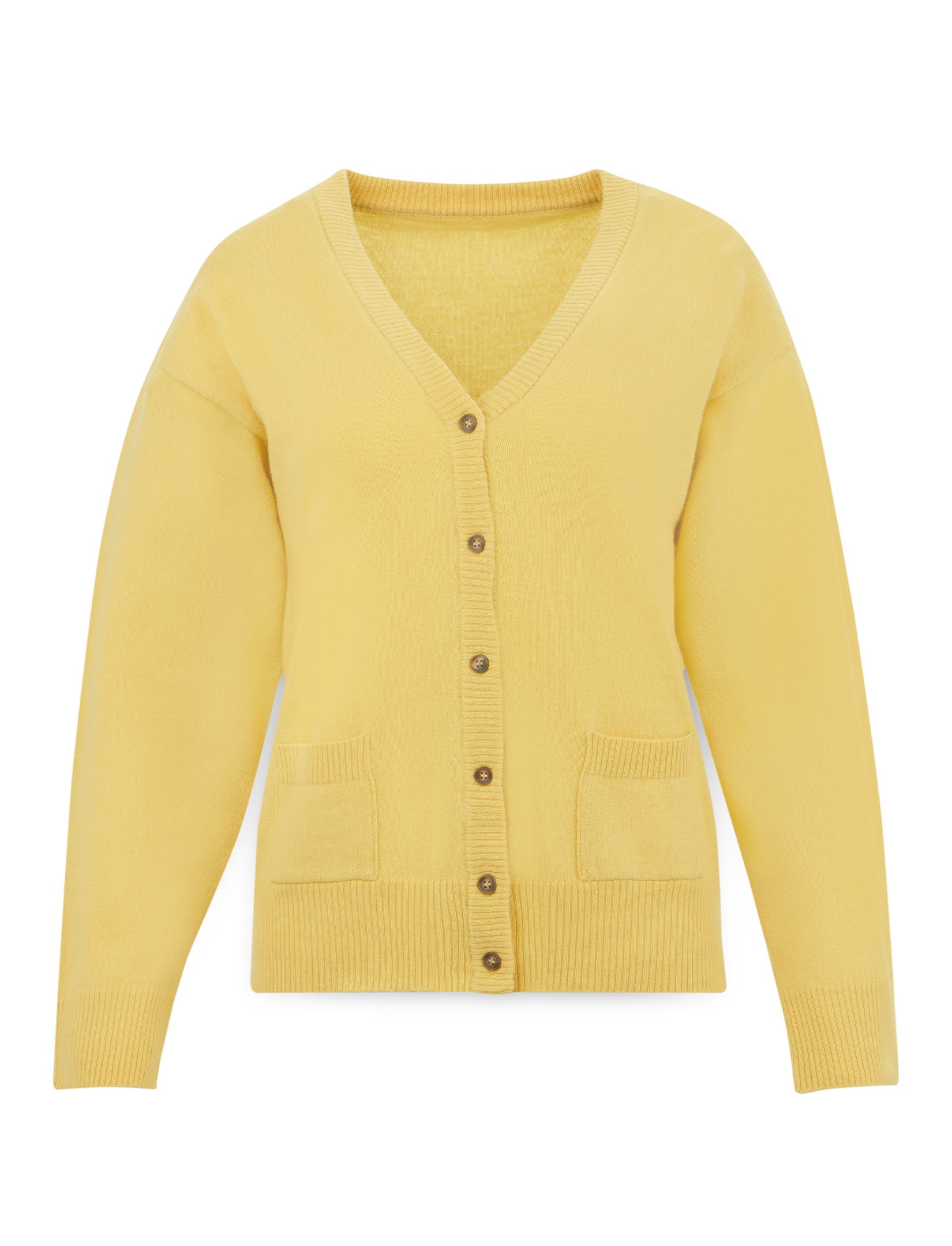 Women's merino wool cardigan with buttons