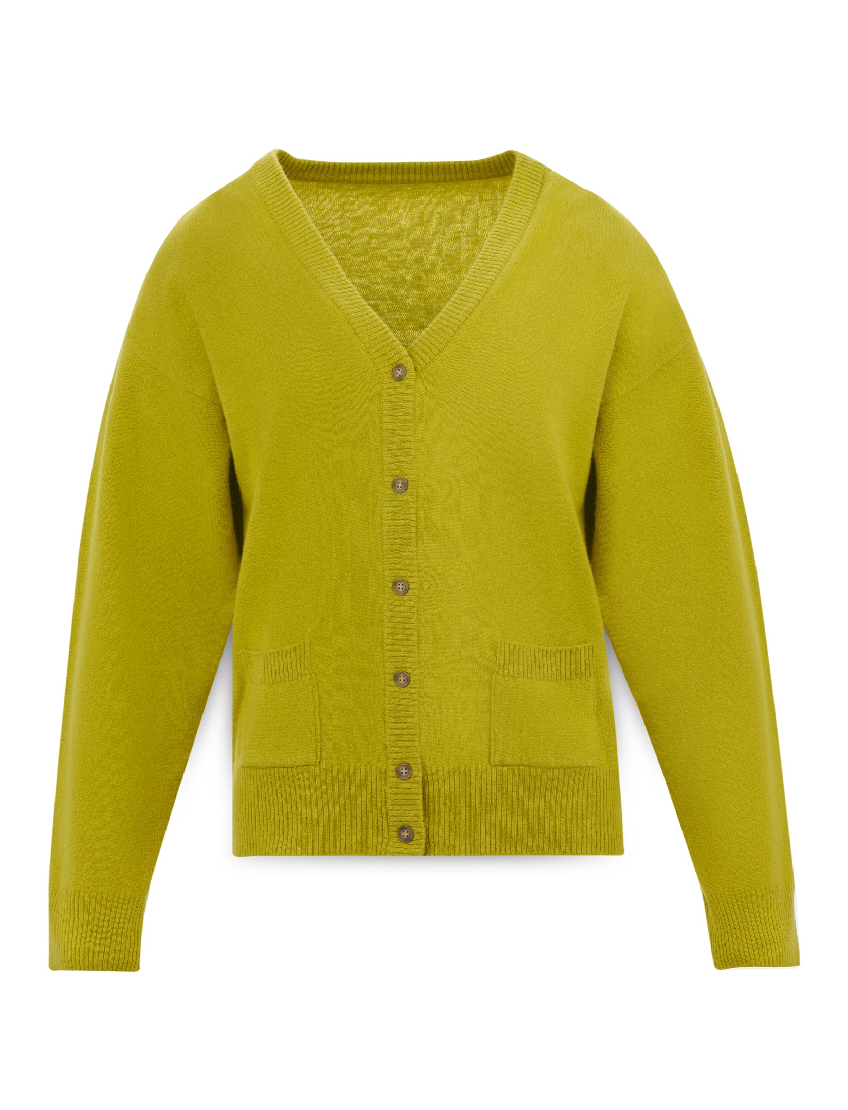 Women's merino wool cardigan with buttons