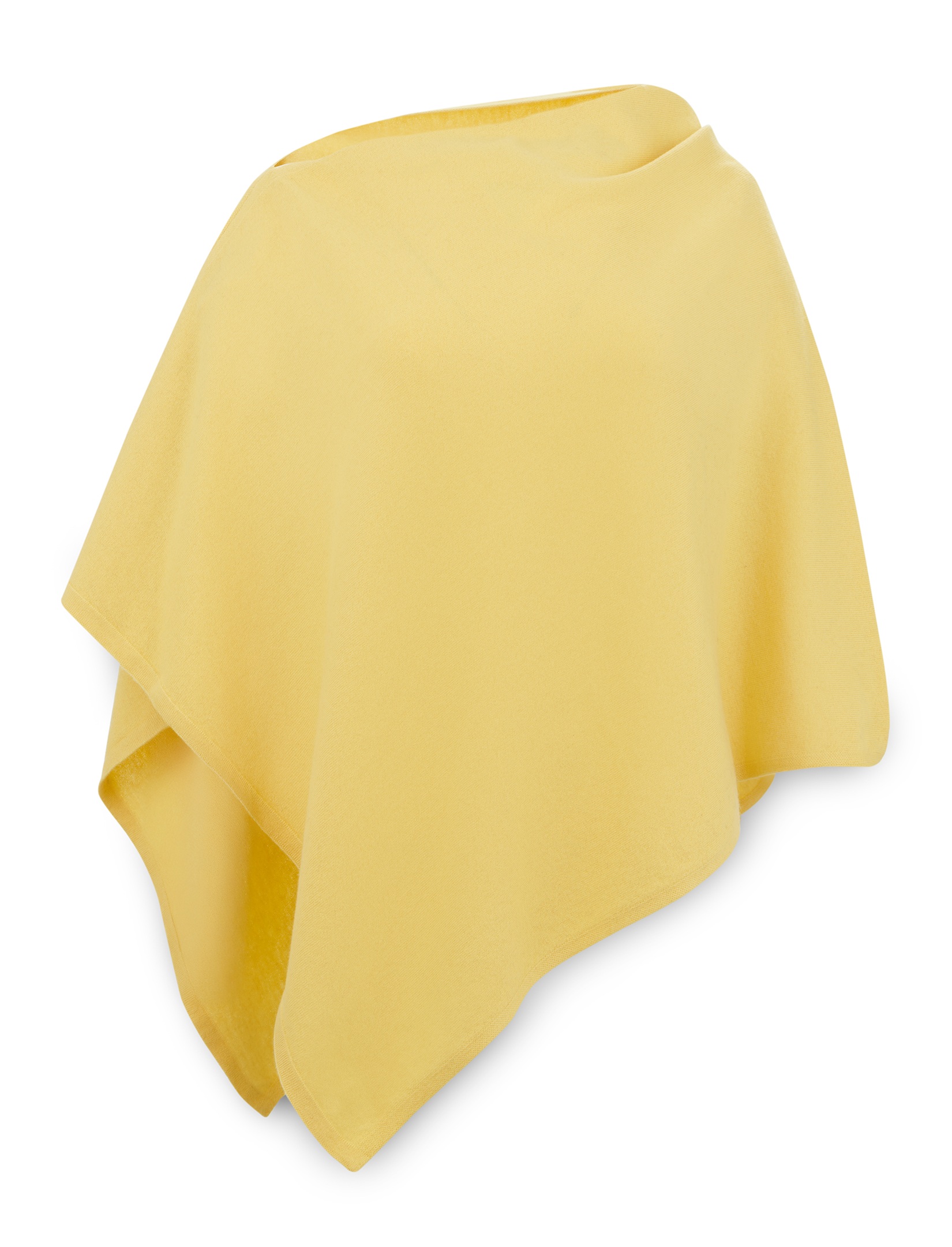Women’s extrafine merino wool poncho