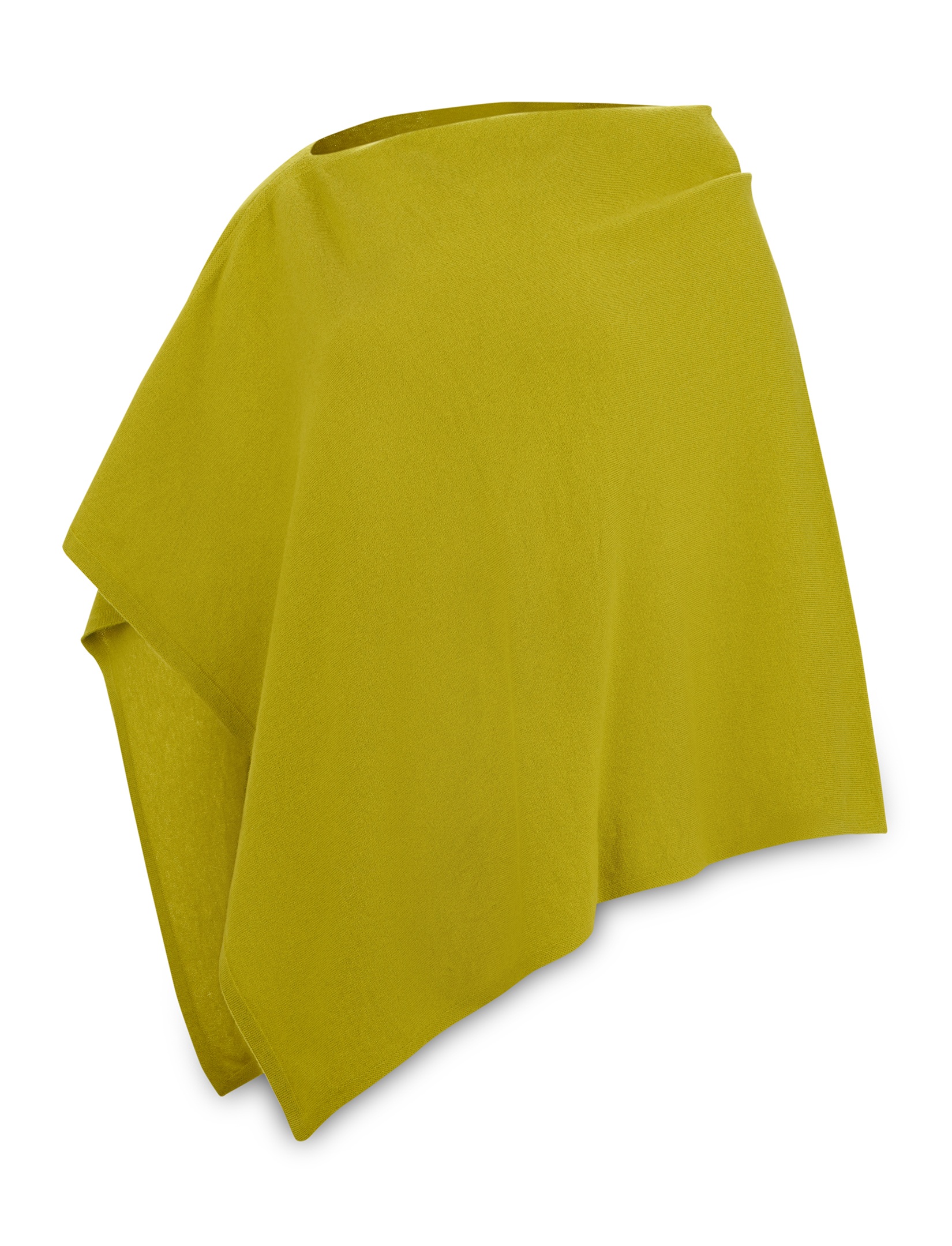 Women’s extrafine merino wool poncho