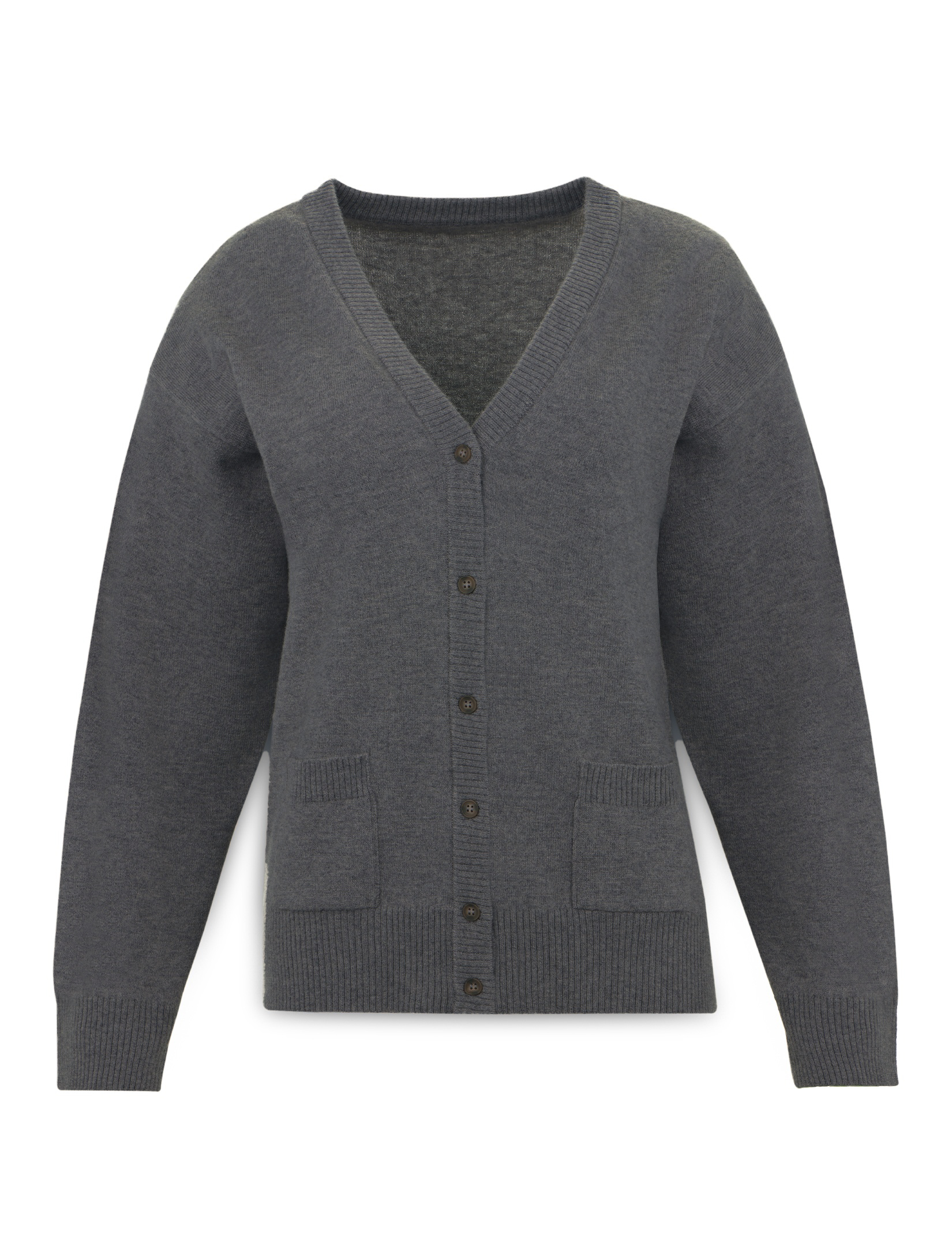 Women's merino wool cardigan with buttons