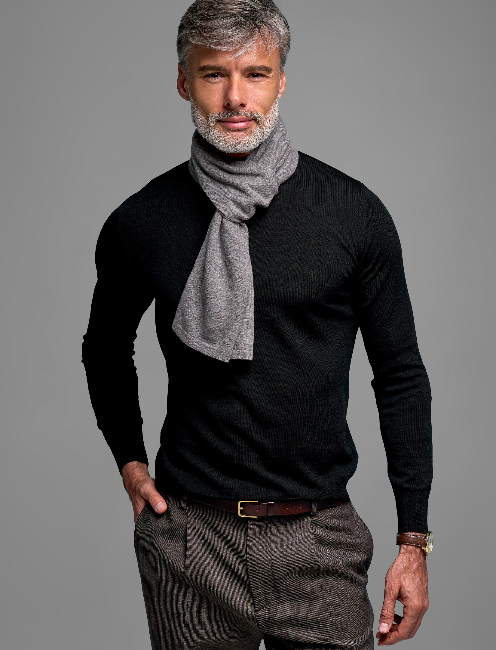 Unisex 100% Extra Fine Merino Wool Scarf