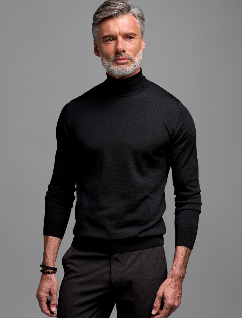 Men’s Classic Merino Turtleneck – RWS Wool