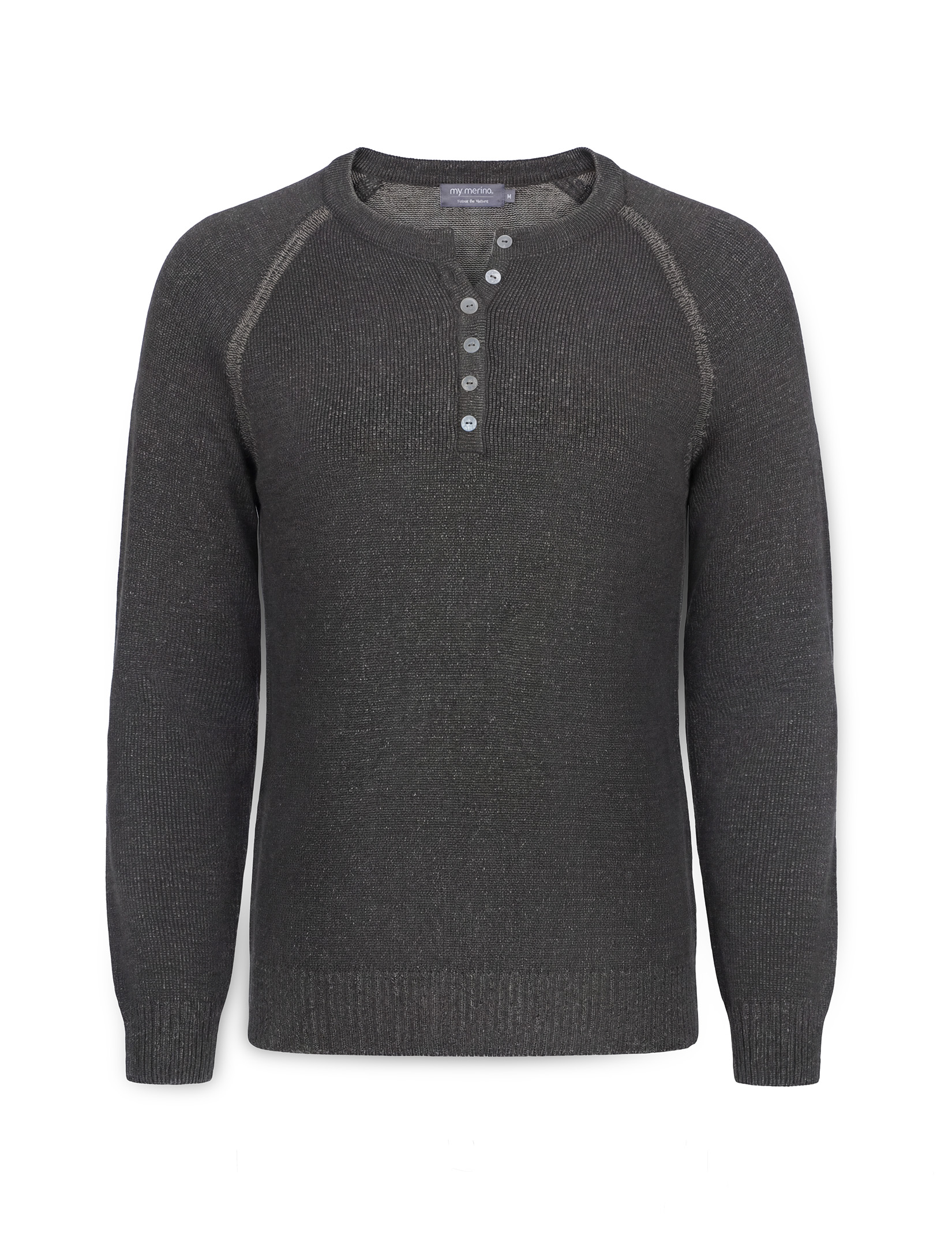 Women’s Cotton Cashmere Henley Sweater