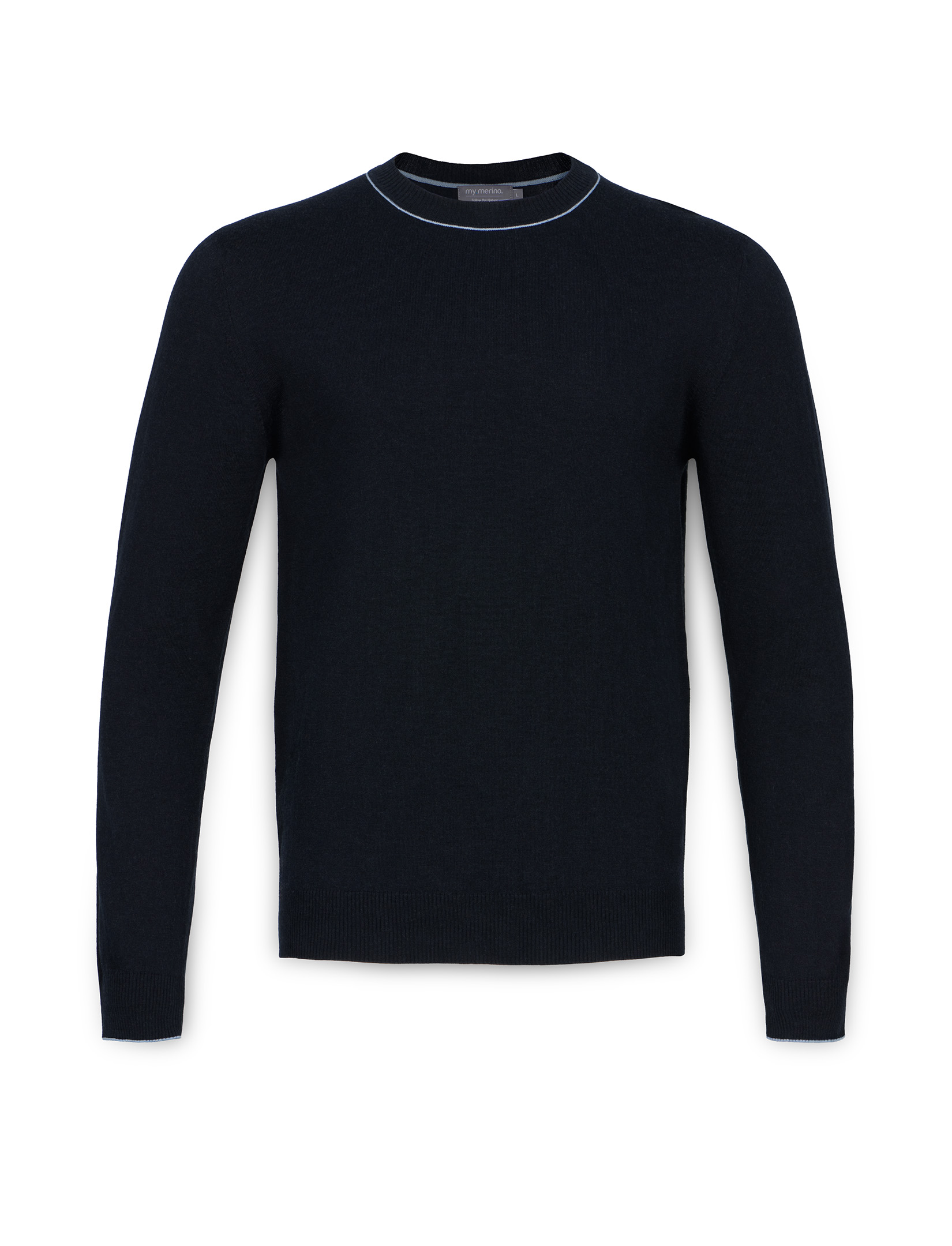 Men’s Classic Crewneck – Lightweight Knit, Cotton Cashmere Blend